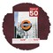 Dark Red Suede Mat Board for 12x18 Frames - Fits 11x14 Photos